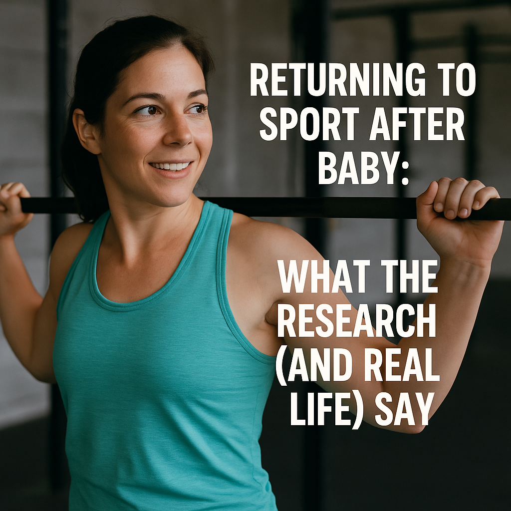 postpartum return to sport