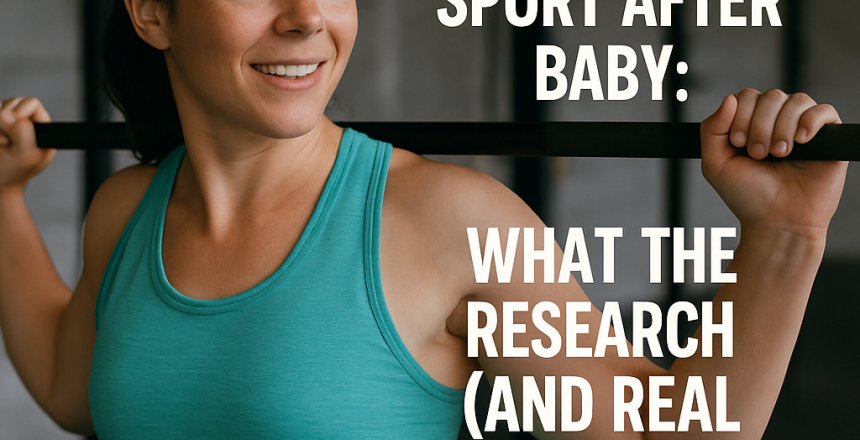 postpartum return to sport