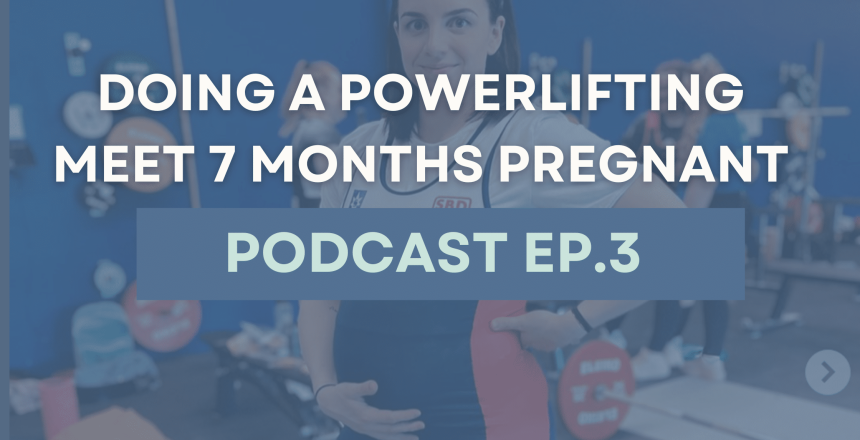 pregnant powerlifting meet